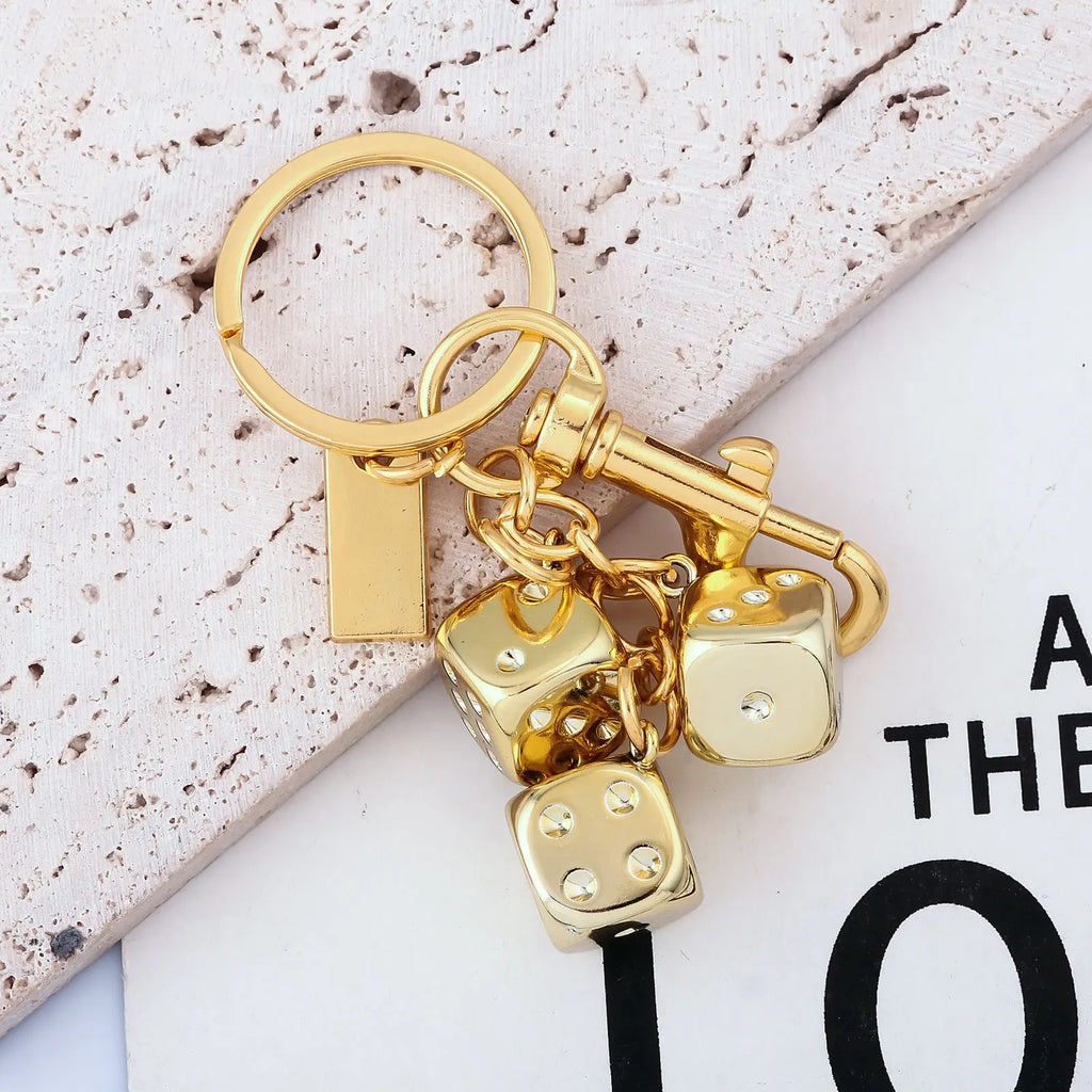 Lucky Dice Keychain