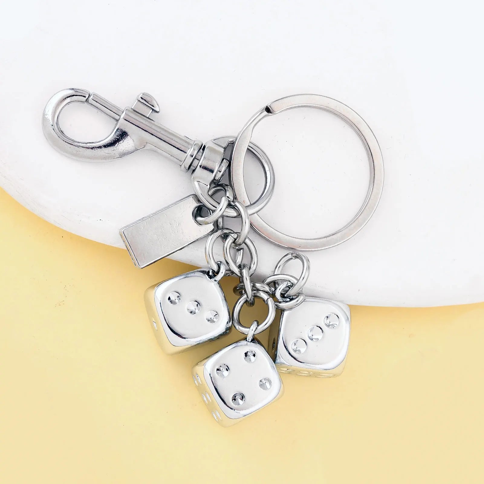 Lucky Dice Keychain