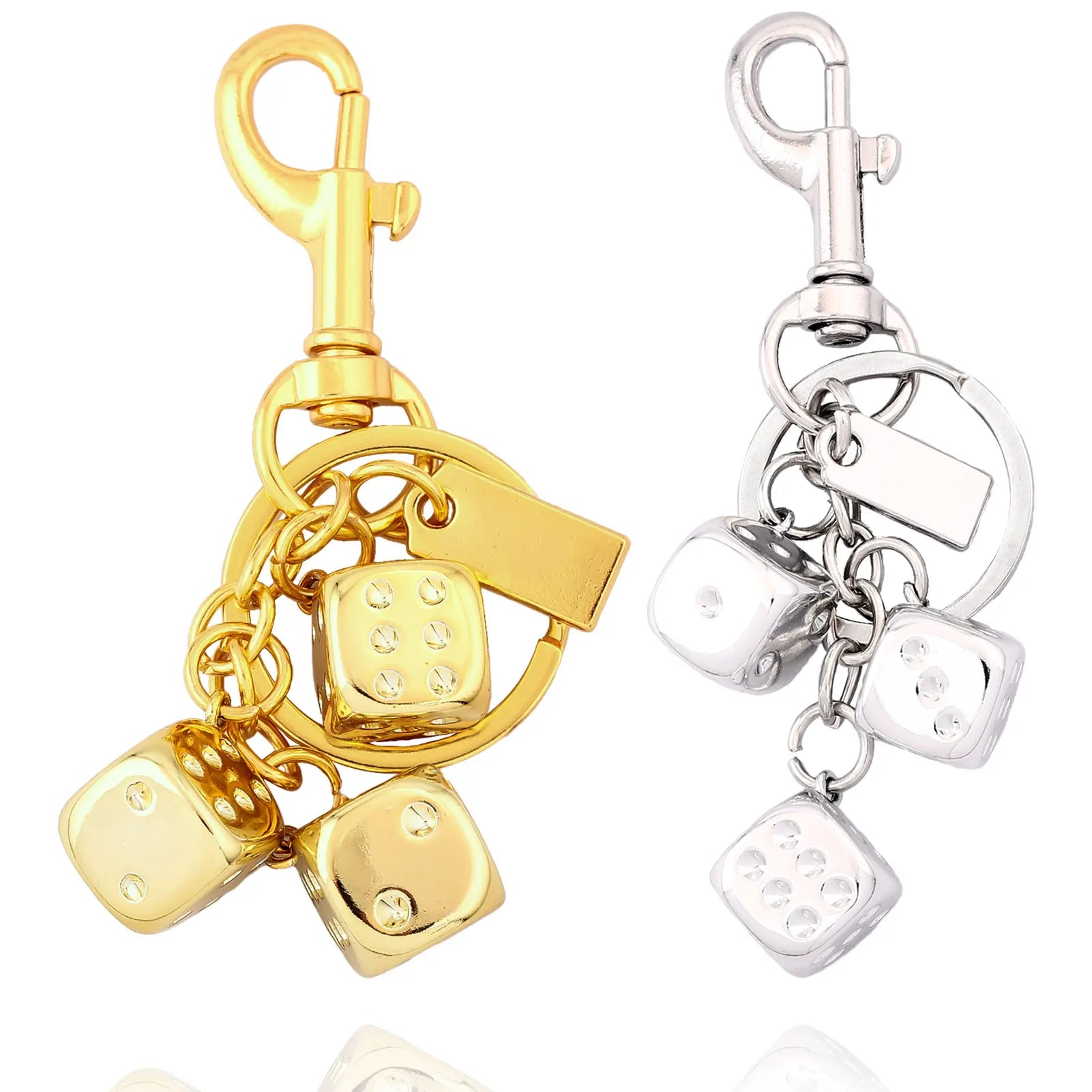 Lucky Dice Keychain