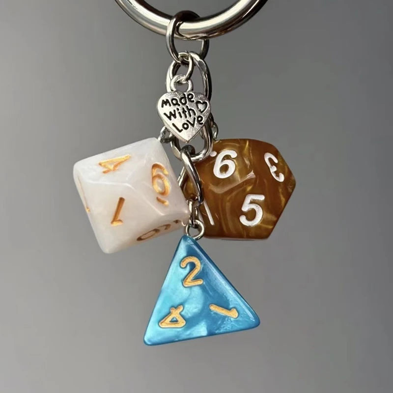Lucky Roll Dice Mini Pouch Charm