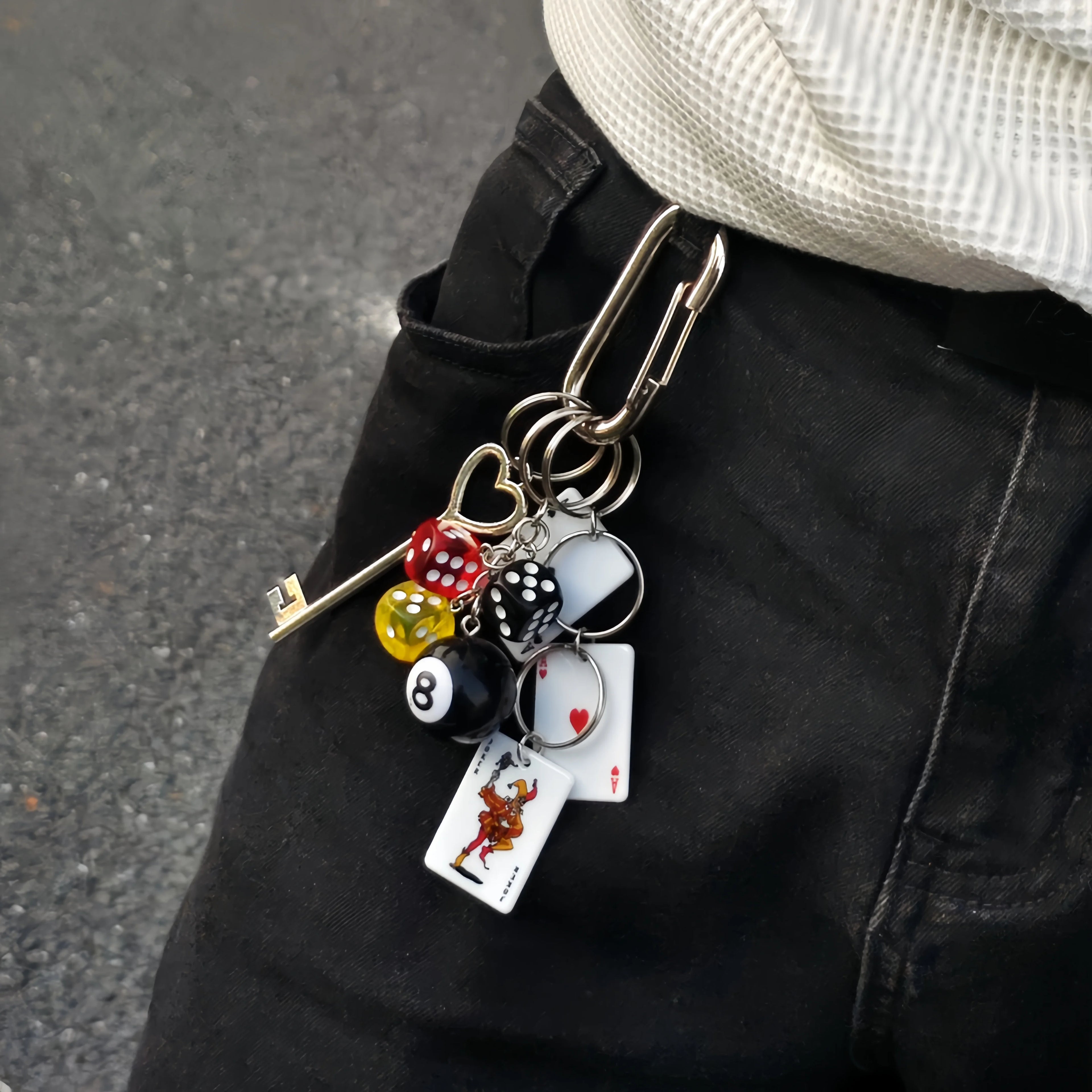 Urban Alloy Charm Keychain
